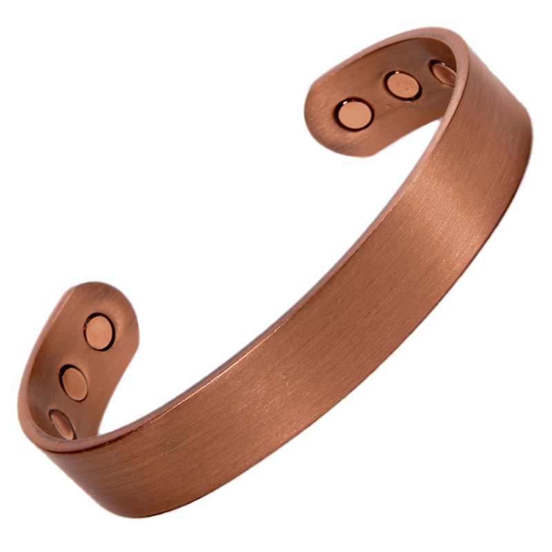 Copper Classic Broad Magnetic Bracelet
